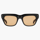 Gucci Squared Frame Sunglasses Black/yellow (720716 J0740 1070)