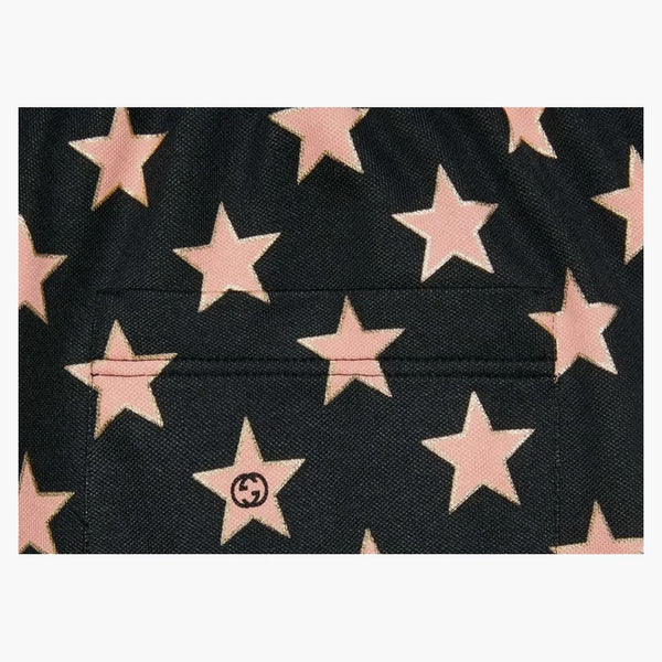 Gucci Star-print Shorts Black