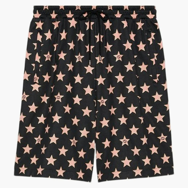 Gucci Star-print Shorts Black