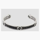 Gucci Sterling Silver Interlocking G Bracelet Silver
