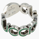 Gucci Sterling Silver Interlocking G Ring Silver