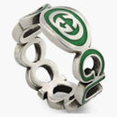 Gucci Sterling Silver Interlocking G Ring Silver