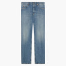 Gucci Straight Leg Denim Pant Blue