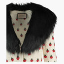 Strawberry Empoidered svetr bílý