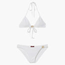 Gucci Stretch Jersey Bikini White