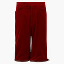 Gucci Stretch Velvet Shorts Red