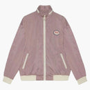 Gucci Striped Fabric Zip Jacket Red