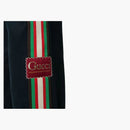 Gucci Striped Gabardine Straight-Fit Trousers Black/Multi