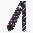 Gucci Striped Tie Navy/Purple/White