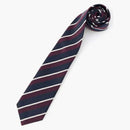 Gucci Striped Tie Navy/Purple/White