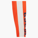 Gucci Tape Detalle Pantalones de pista Naranja