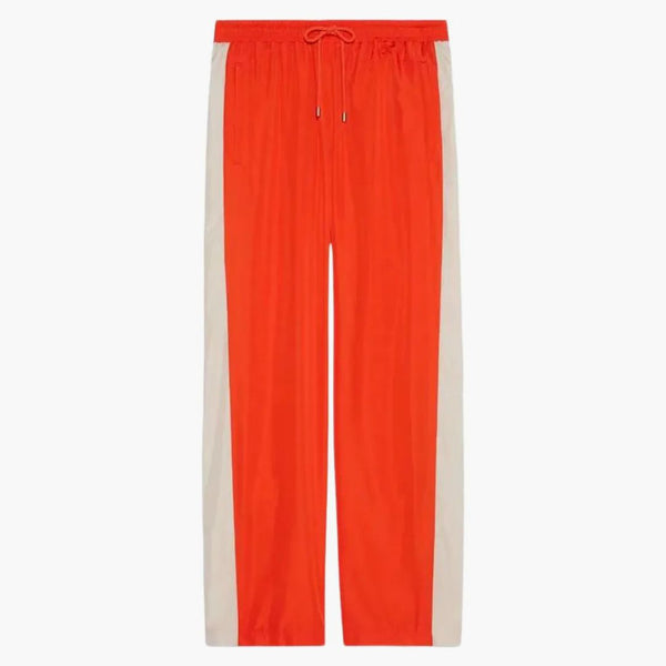 Gucci Tape Detail Tract Pants Orange