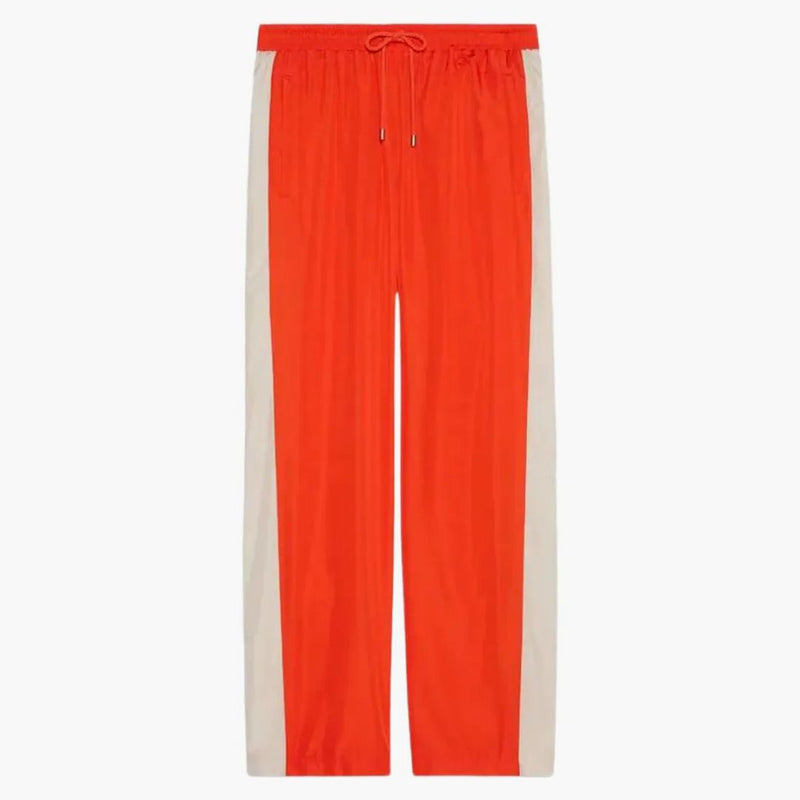 Gucci Tape Detail Tract Pants Orange