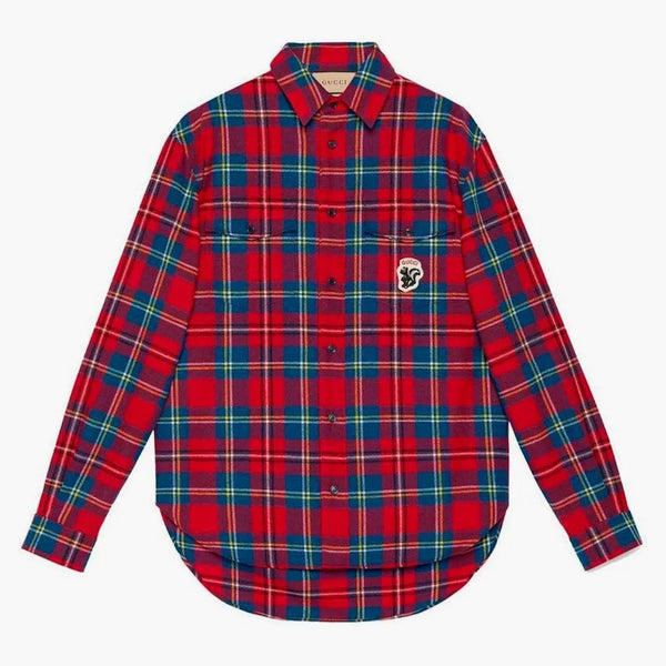 Koszula Gucci Tartan Skunk