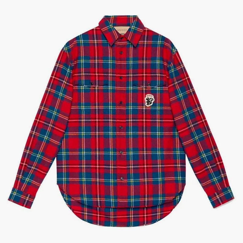 Koszula Gucci Tartan Skunk