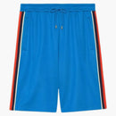 Gucci Technical Jersey Shorts Blue