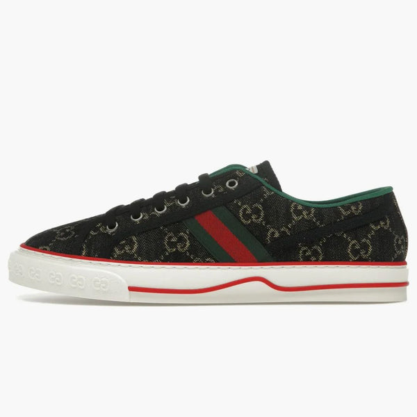 Gucci Tennis 1977 GG Logo Black Multi (Women's)