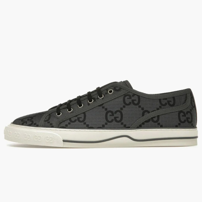 Gucci Tennis 1977 GG Monogram Grey Black