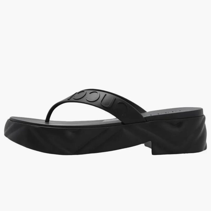 Gucci Thong Platform Sandal Black (Women's)