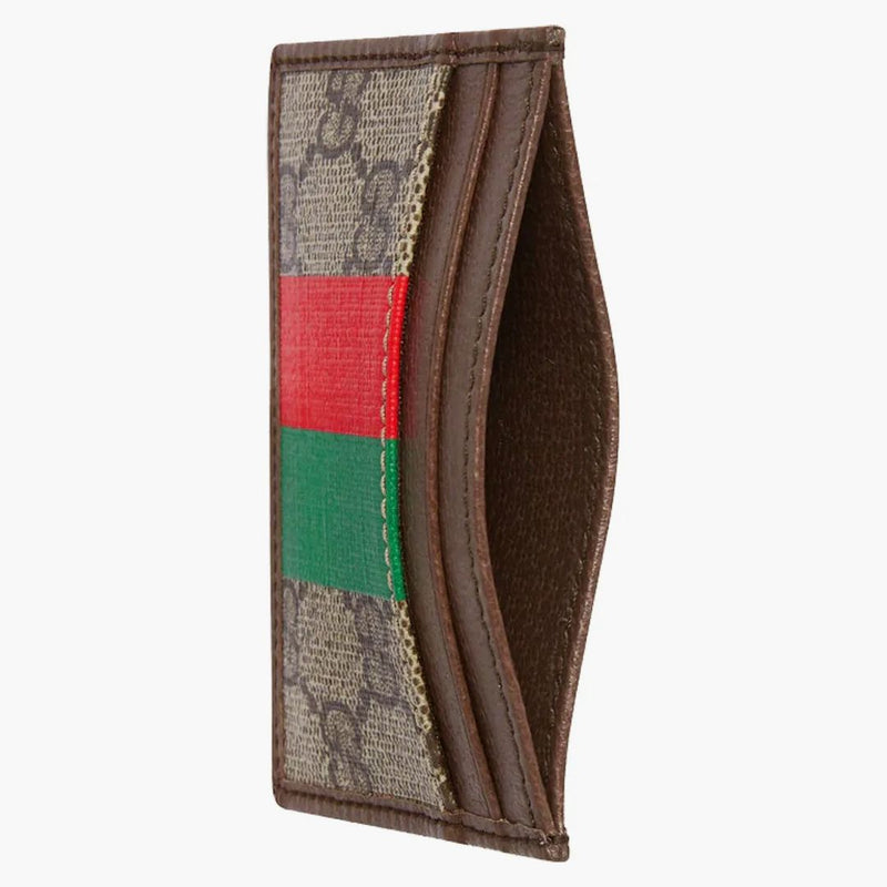 Případ karty Gucci Tiger Beige/Ebony