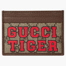 Gucci Tiger Card Case Beige/Ebony