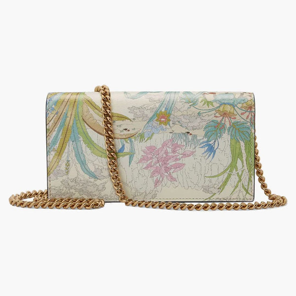 Gucci Tiger Horsebit 1955 Wallet Off White