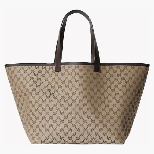 Gucci Totissima Large Tote Bag Beige/ebony
