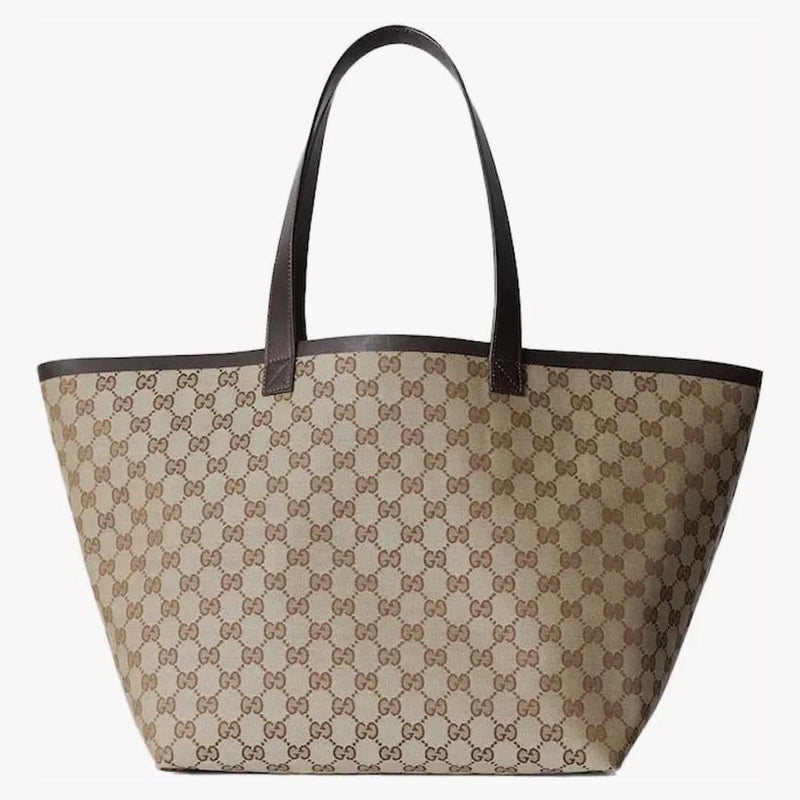 Gucci Totissima Medium Tote Bag Beige/Ebony