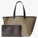 Gucci Totissima Medium Tote Bag Beige/Ebony