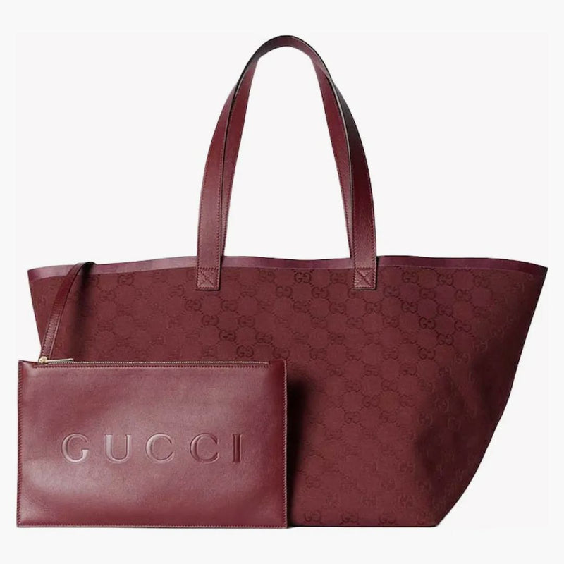 Gucci Totissima Střední mrtvá taška Rosso Ancora Red