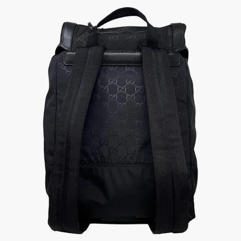 GUCCI TRAILL NYLON BATYPACK LAGE BLACK