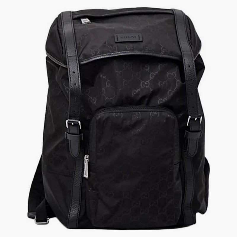 GUCCI TRAILL NYLON BATYPACK LAGE BLACK