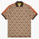 Gucci Treffoil Polo Shirt Beige