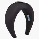 Gucci Triangle Logo Nylon Headband Black