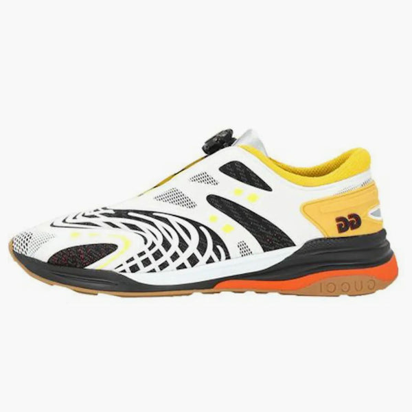 Gucci Ultrapace R teniska bílá žlutá