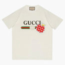 T-shirt Gucci Walentynki biały