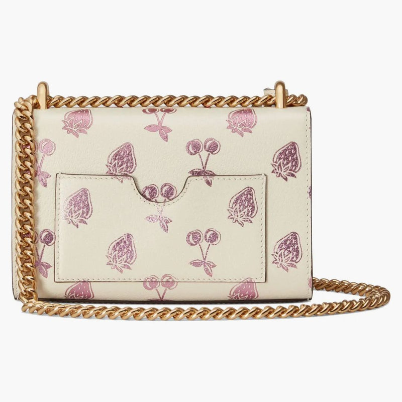 Gucci Valentine's Day Padlock Bag Small White