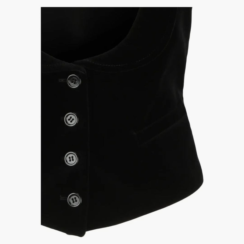 Gucci sammet väst svart