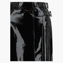 Gucci Vinyl Effect Skirt Black