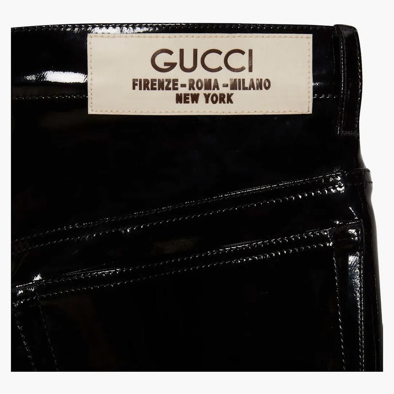 Gucci Vinyl Pant Black