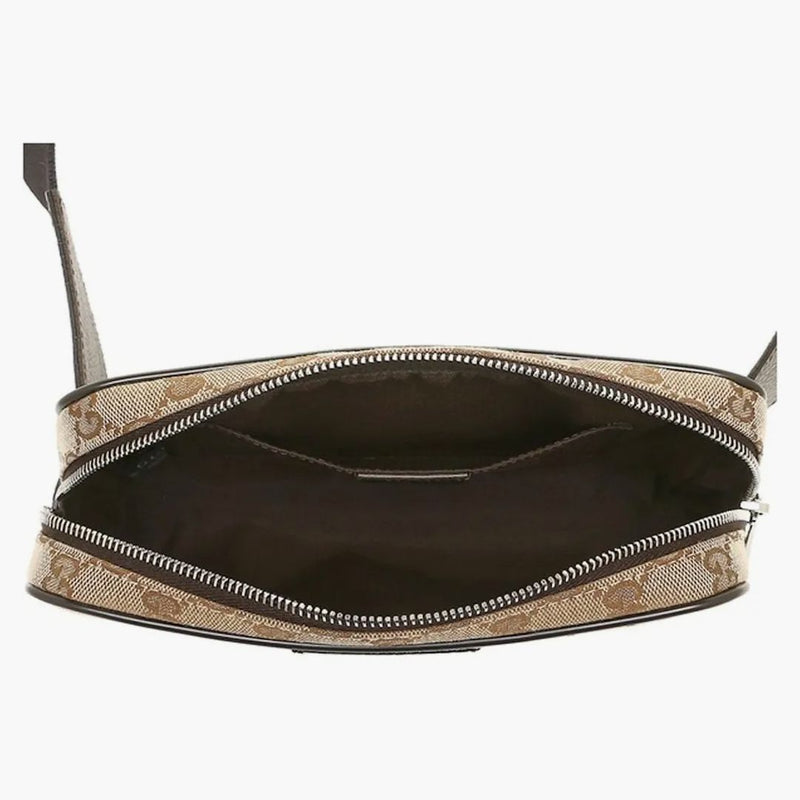 Gucci Belt Bag Gg Supreme Canvas Small Beige/black