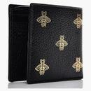 Gucci Bifold Wallet Bee Star Black