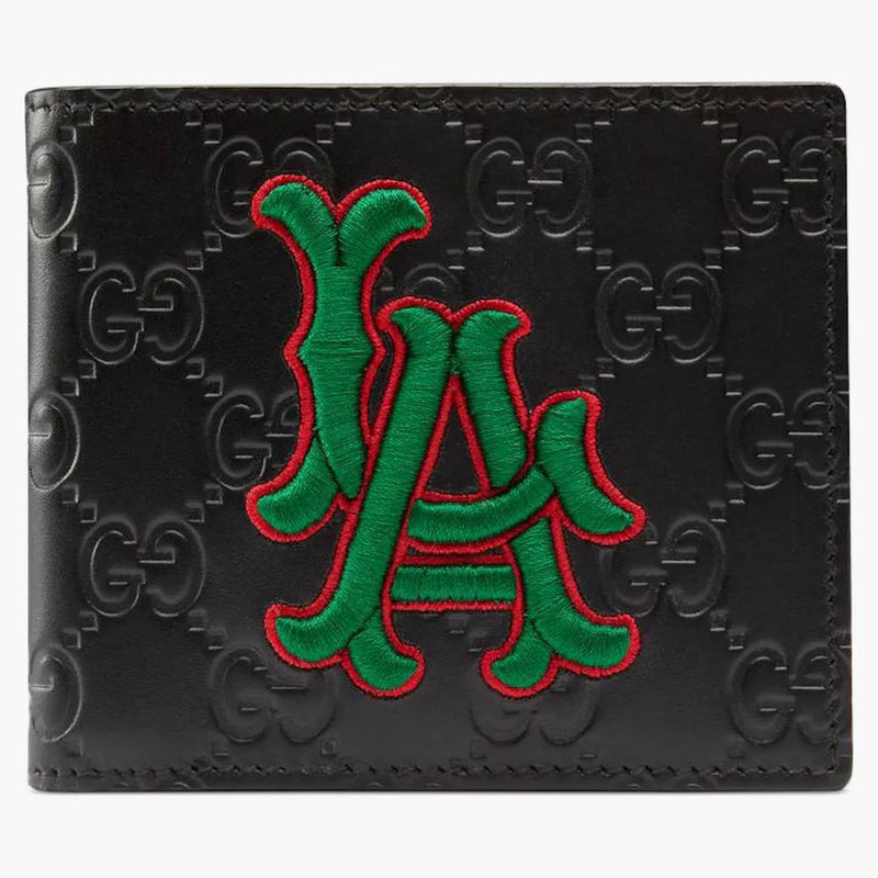 Gucci Wallet La Dodgers Patch Black