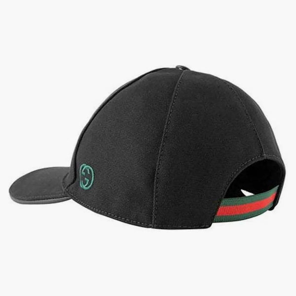 Gucci Web Baseball Cap Black/Red/Green
