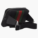 Gucci Web Belt Stripe Fanny Pack Black