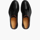 Gucci Web snörs med svart läder