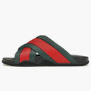 Gucci Web Slide Black Rubber