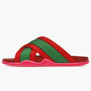 Gucci Web Slide Pink Rubber (women's)