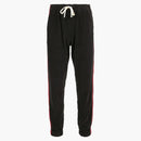 Gucci Web Striped Velvet Jogger Pants Black