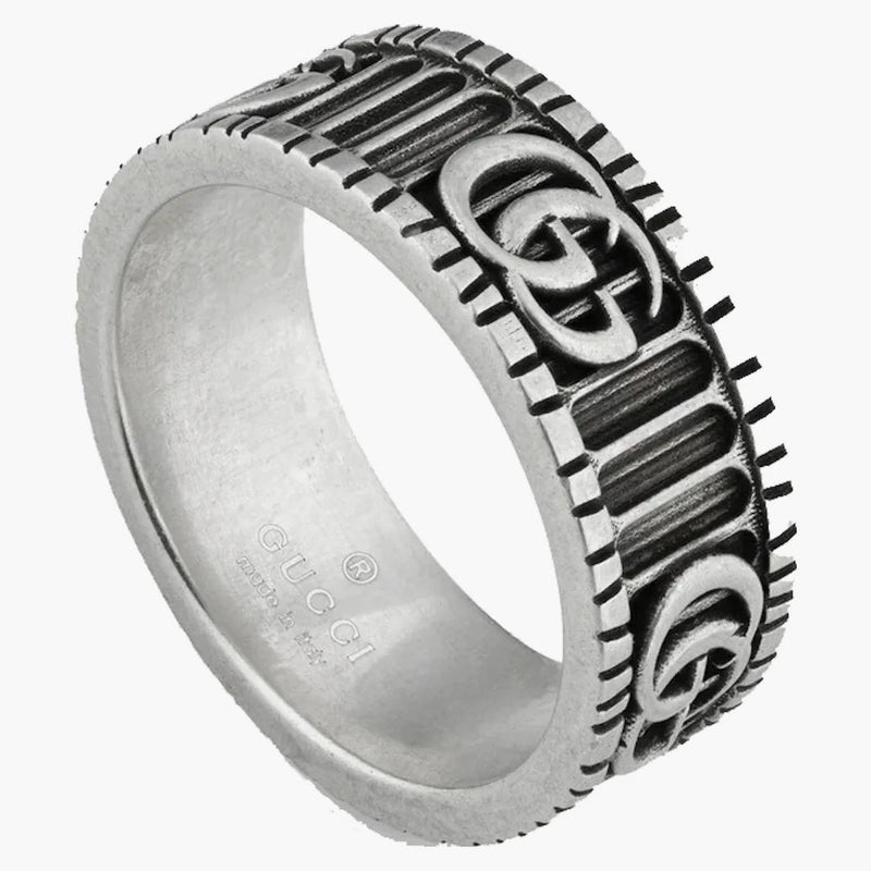 Gucci with Double G Ring Silver